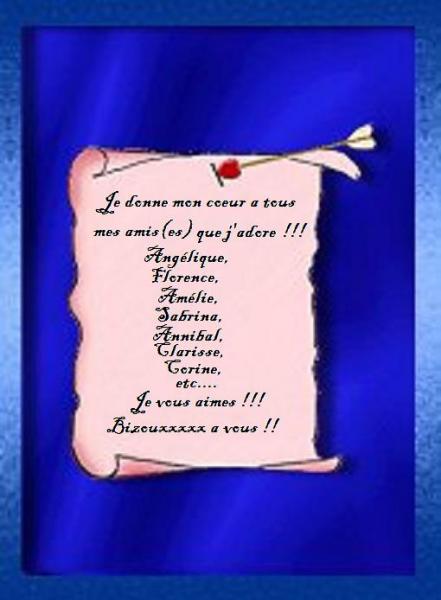 pour mé amies